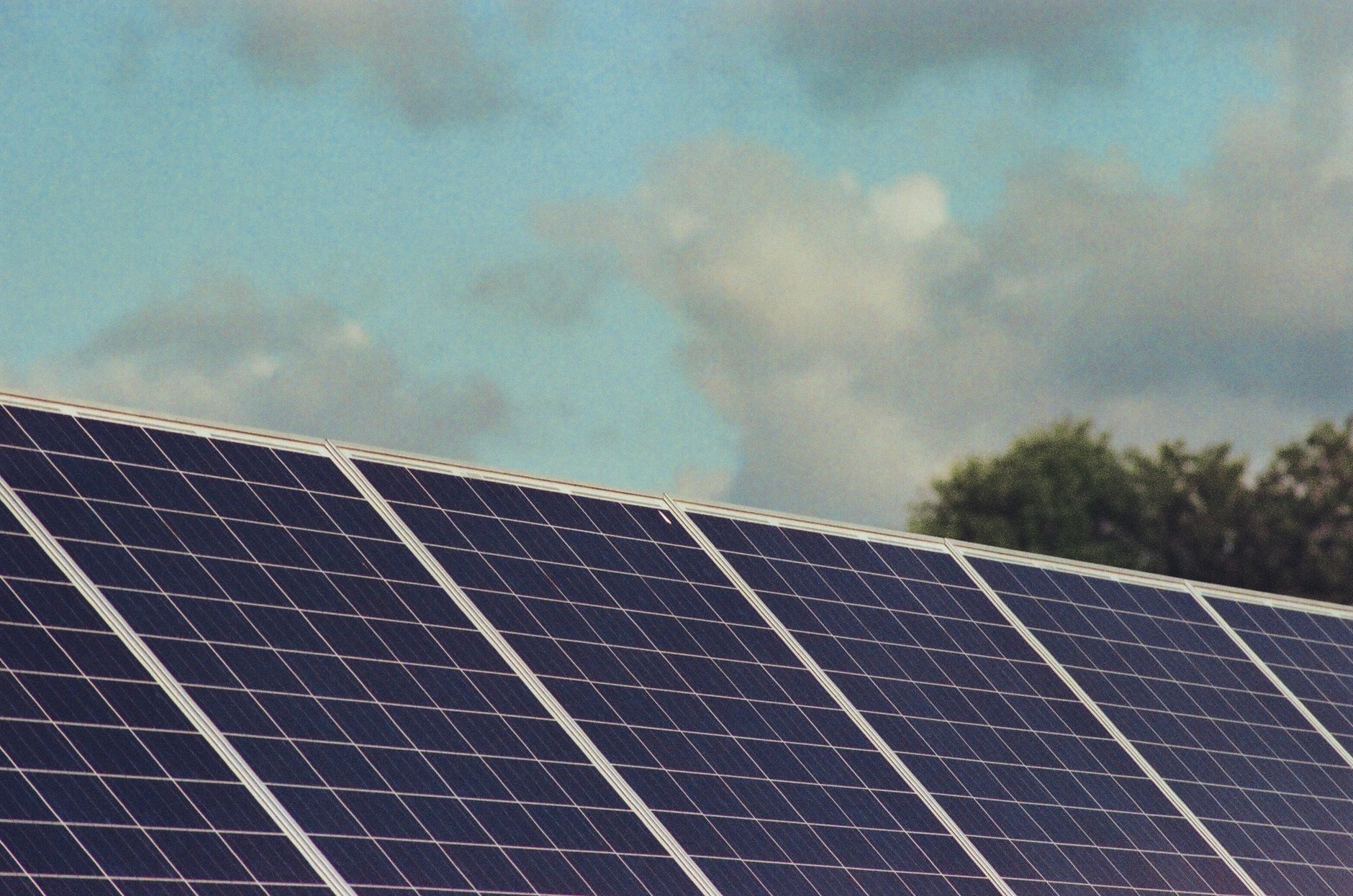 solar panel closeup